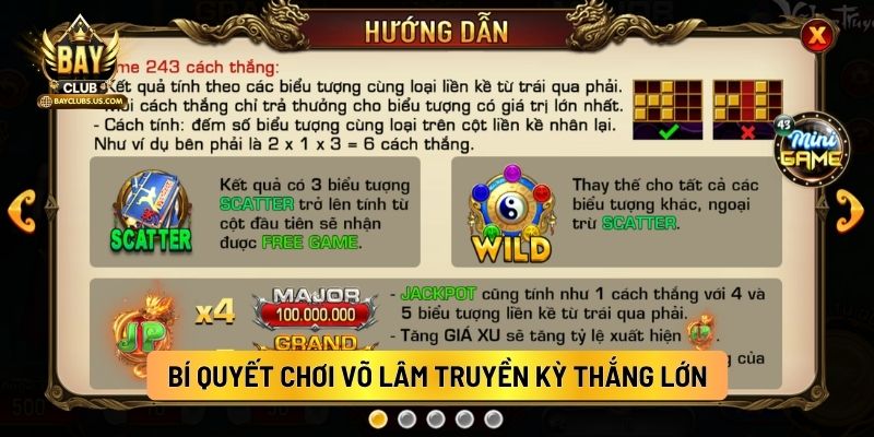 Bí Quyết Chơi Võ Lâm Truyền Kỳ Thắng Lớn