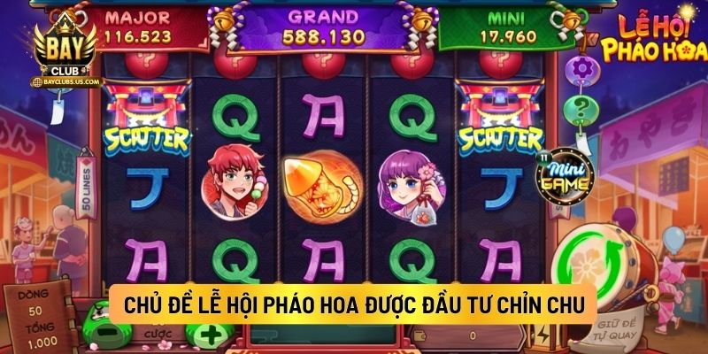 Chủ Đề Lễ Hội Pháo Hoa Được Đầu Tư Chỉn Chu