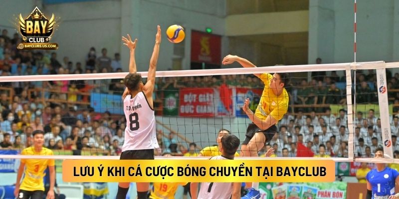 Lưu Ý Khi Cá Cược Bóng Chuyền Tại Bayclub