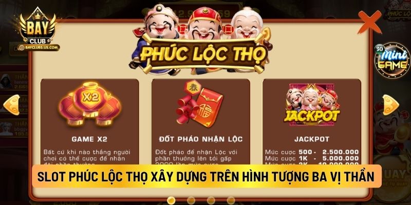 Slot Phúc Lộc Thọ Xây Dựng Trên Hình Tượng Ba Vị Thần
